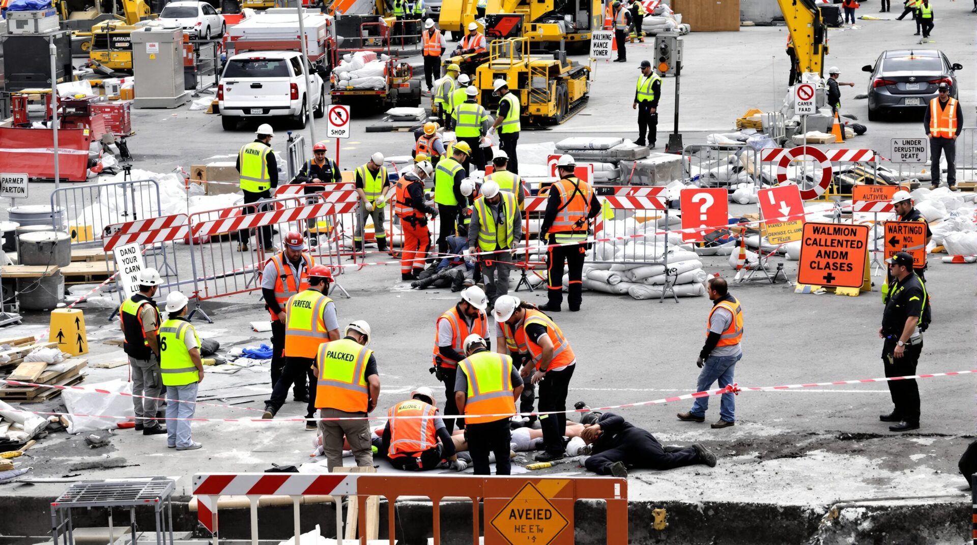 accident chantier